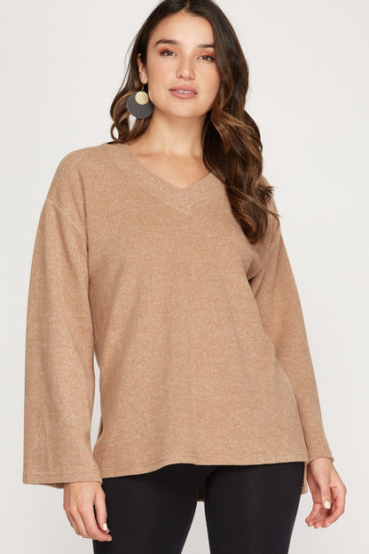 Be You Sweater Knit Top