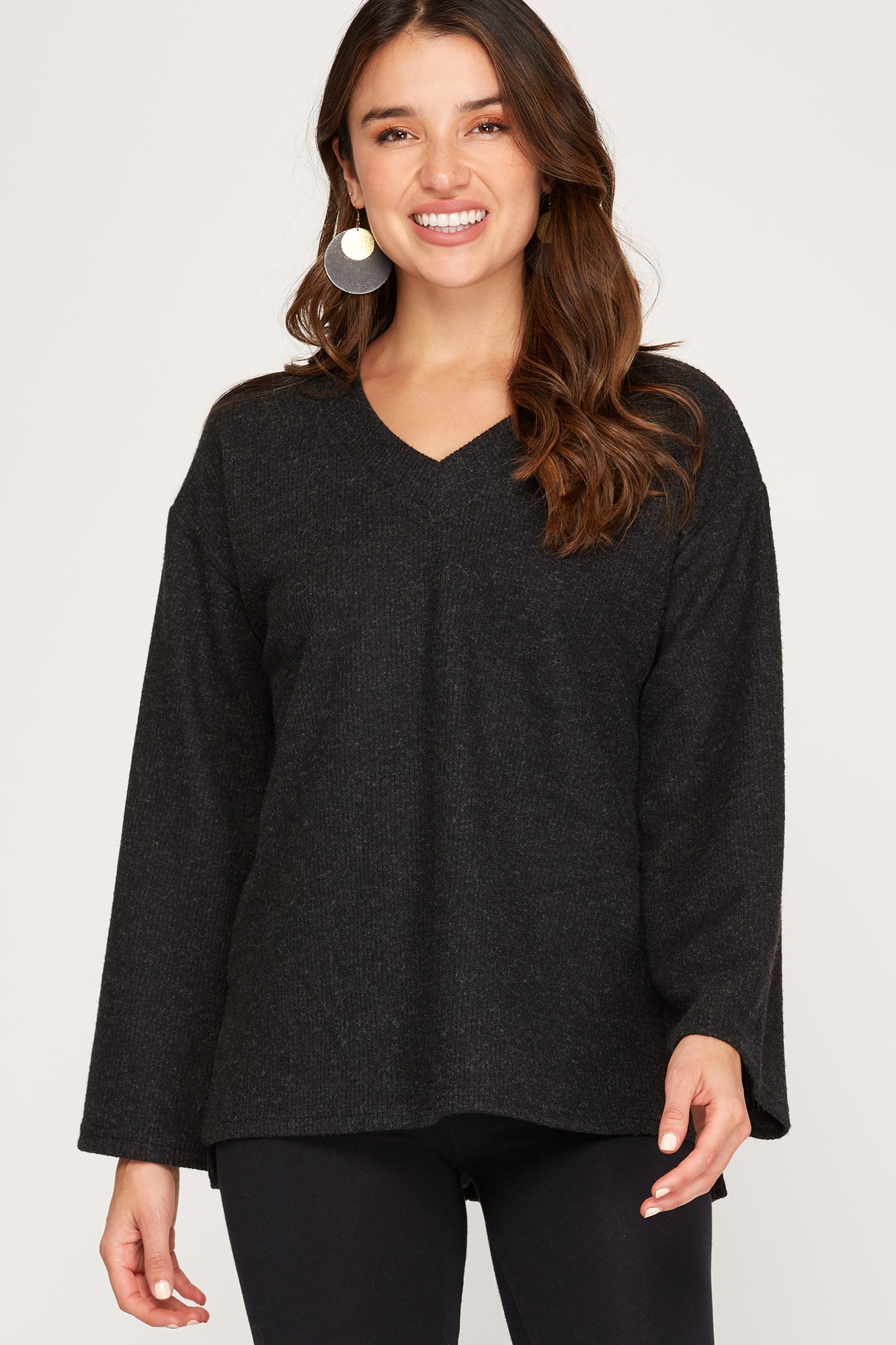 Be You Sweater Knit Top