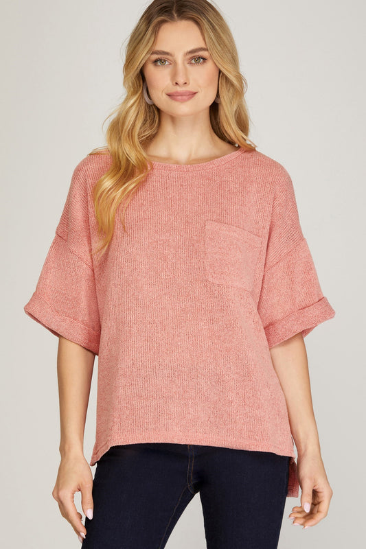 Fall Pretty Knit Top