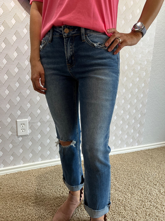 Carlene Mid Rise Jeans